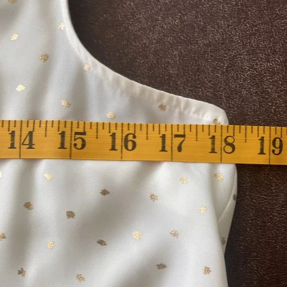 Layered gold fleck sleeveless top - Picture 6 of 7